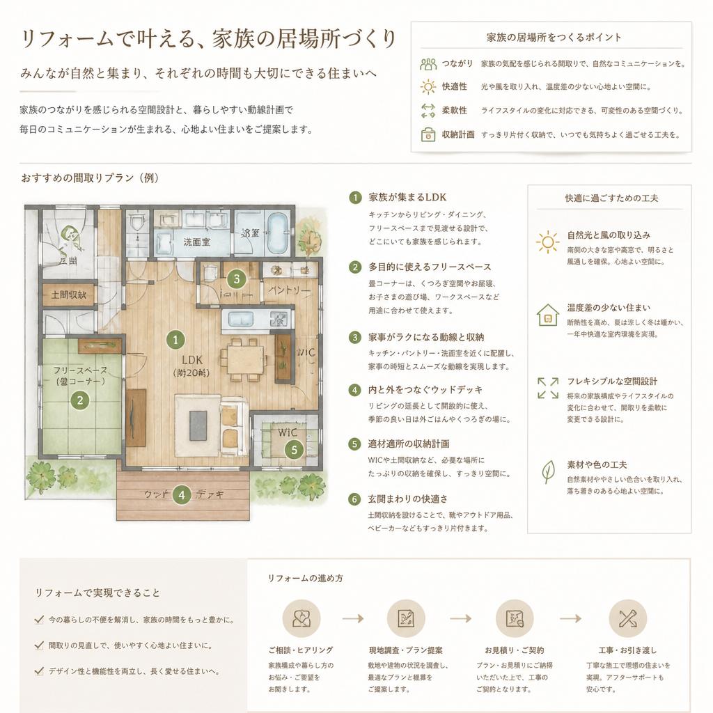 家族の居場所を考える