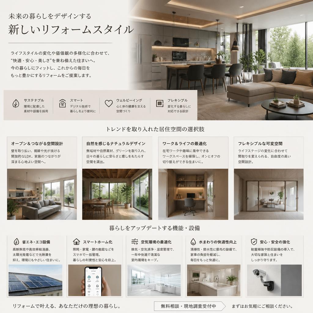 新しいスタイルの家づくり