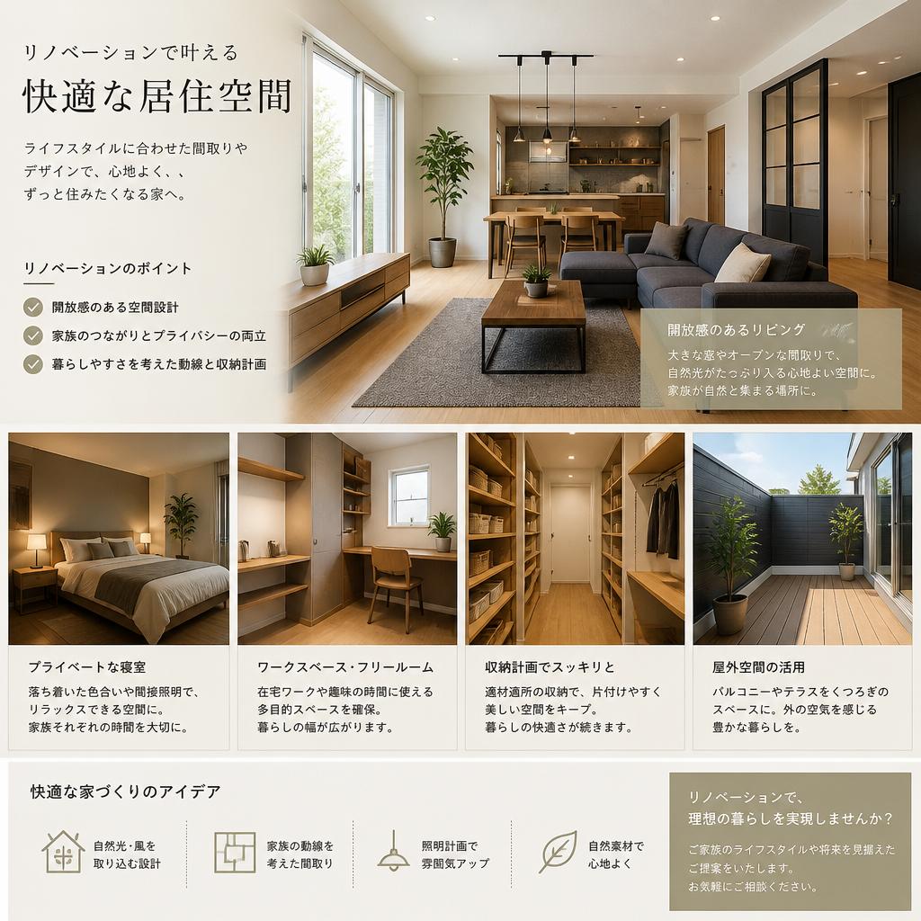 快適空間の実現
